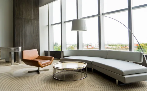 Contemporary interior reference for considering circulation, material and light