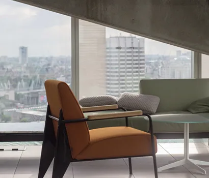 Contemporary interior reference showing a quiet meeting space